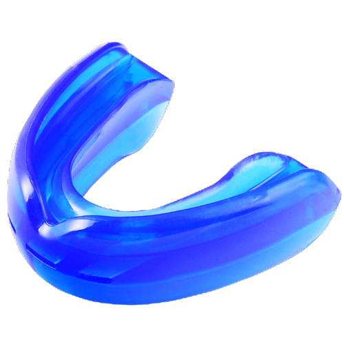 Clear Blue Mouth Guard