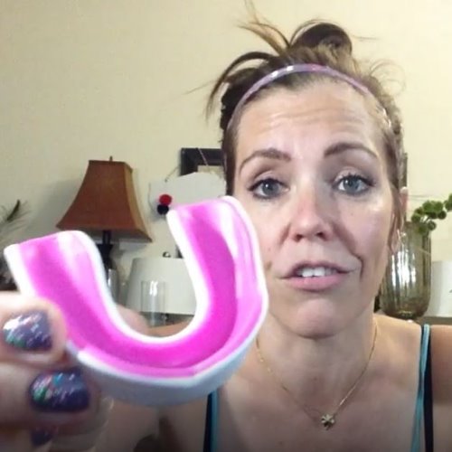 Pink Mouth Guard Testimonial
