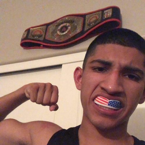 USA Flag MMA Fighter Mouth Guard