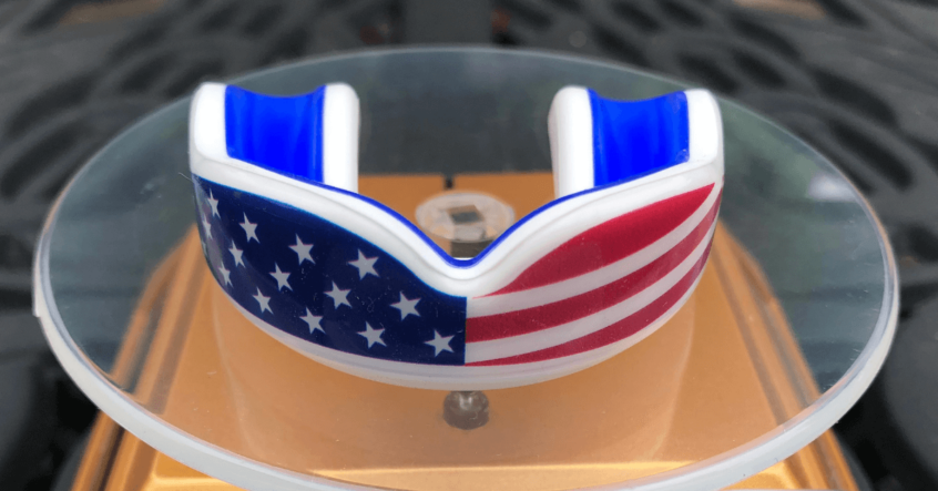 USA Flag Sports Mouth Guard for Kids (Featured Image)
