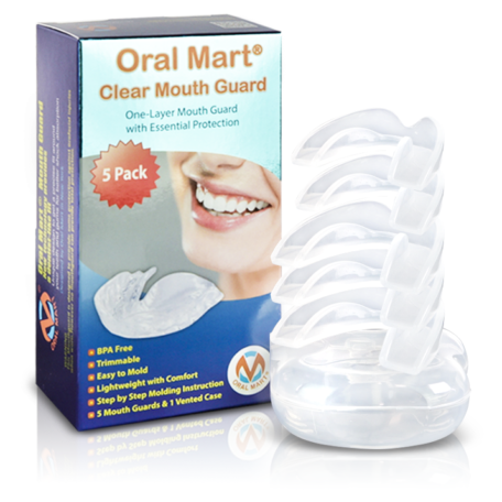 clear mouth guard (5 PACK)