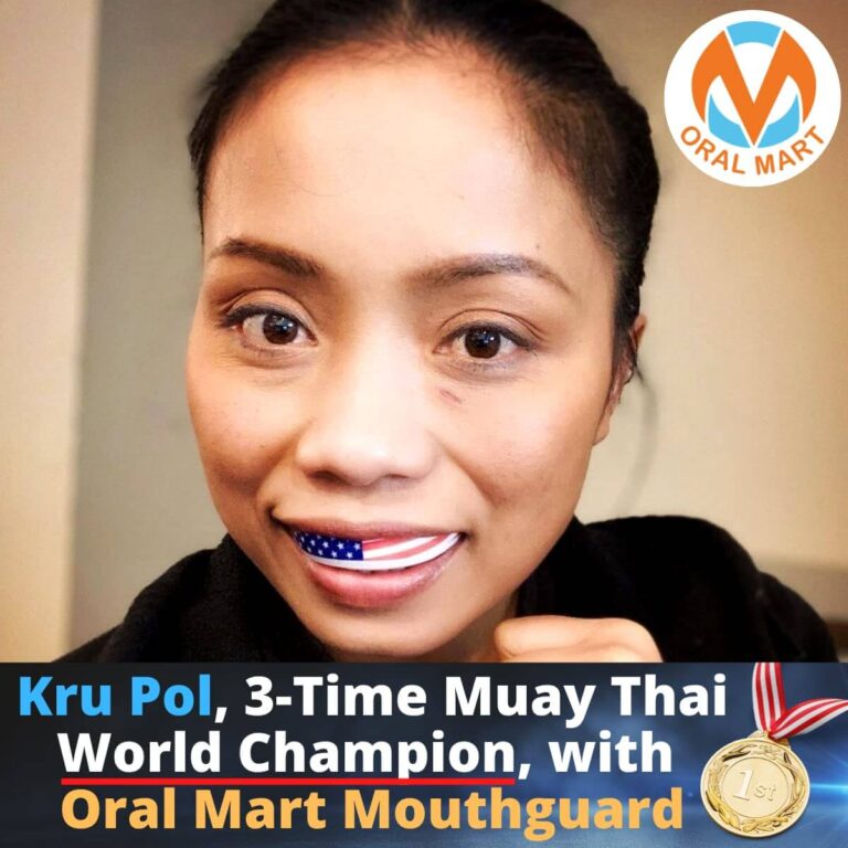 Muay Thai 3 Time Champion Kru Pol Oral Mart Mouth Guard Muay Thai 3 Time Champion Kru Pol Oral Mart Mouth Guard