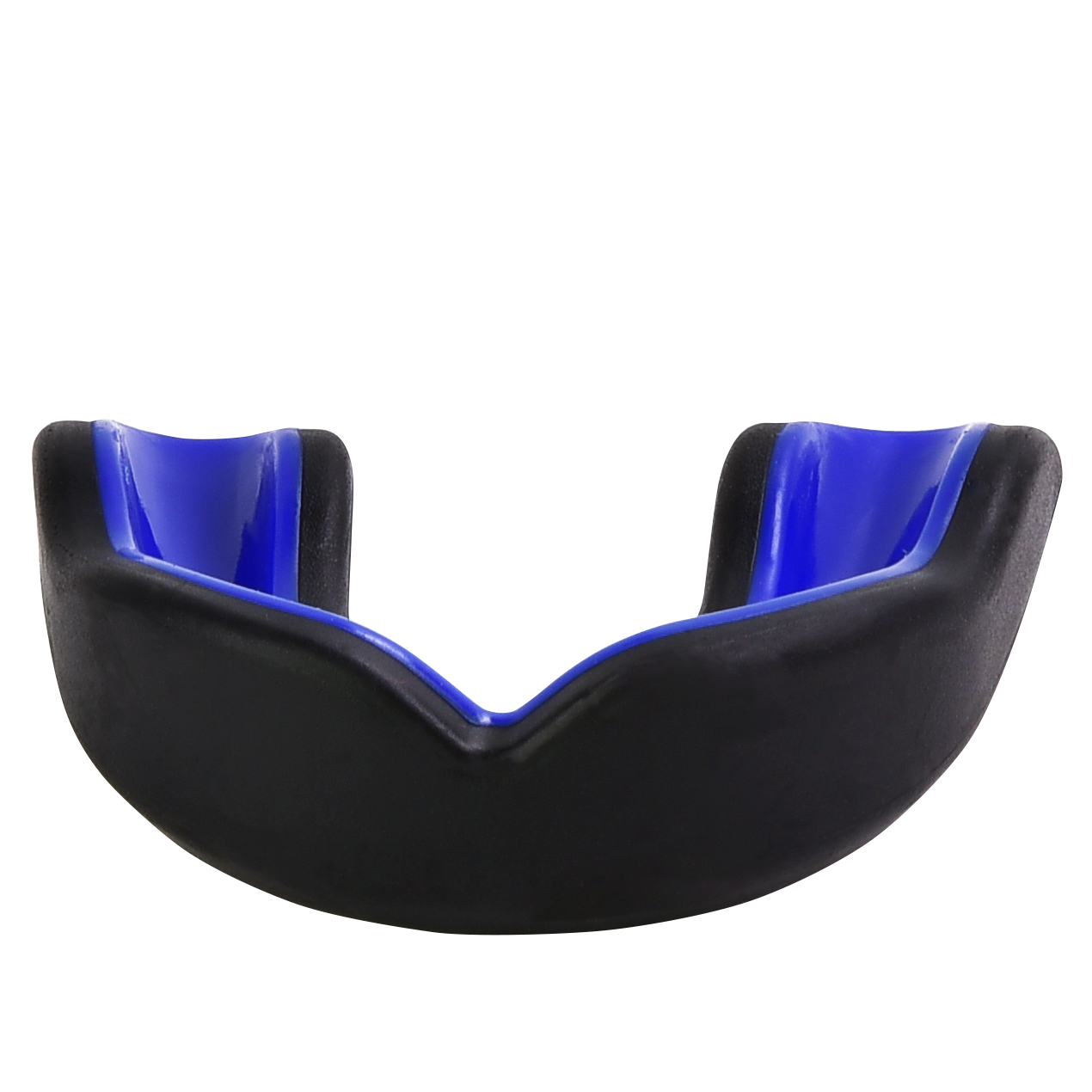 black blue youth sports mouth guard for kids