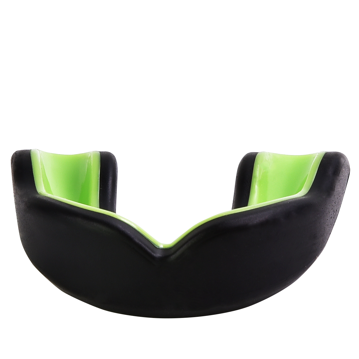black green youth sports mouth guard for kids