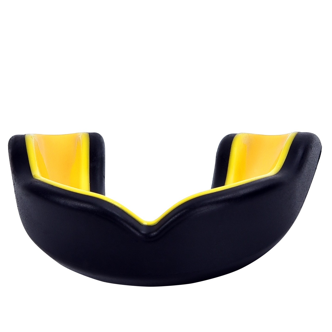 black yellow youth sports mouth guard for kids
