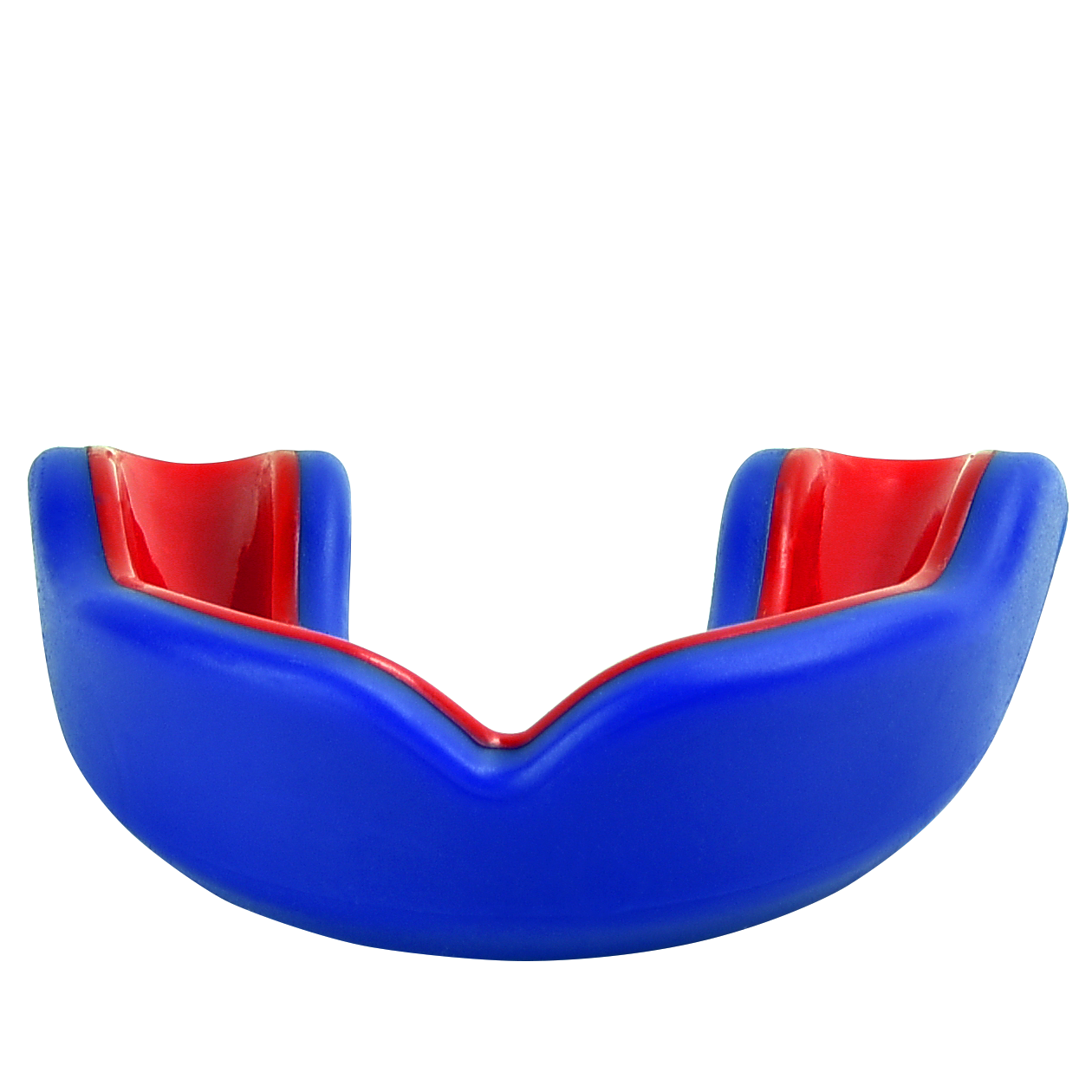 blue red youth sports mouth guard for kids