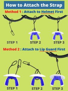How to Attach Strap to Helmet for Football Mouth Guard