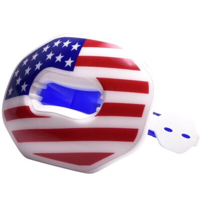 usa flag football mouth guard lip guard mouthpiece american flag