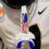 USA Flag Football Mouth Guard with Strap
